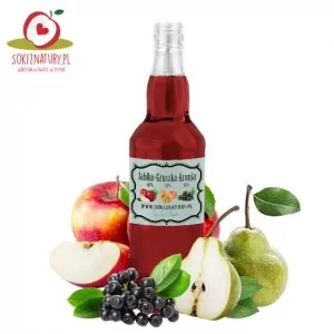 Sok jabłko-gruszka-aronia