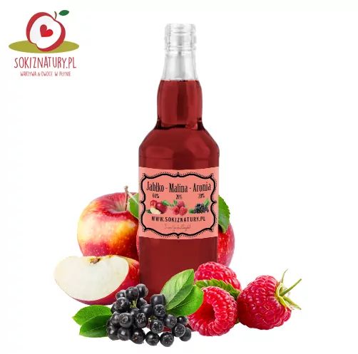 Sok jabłko-malina-aronia